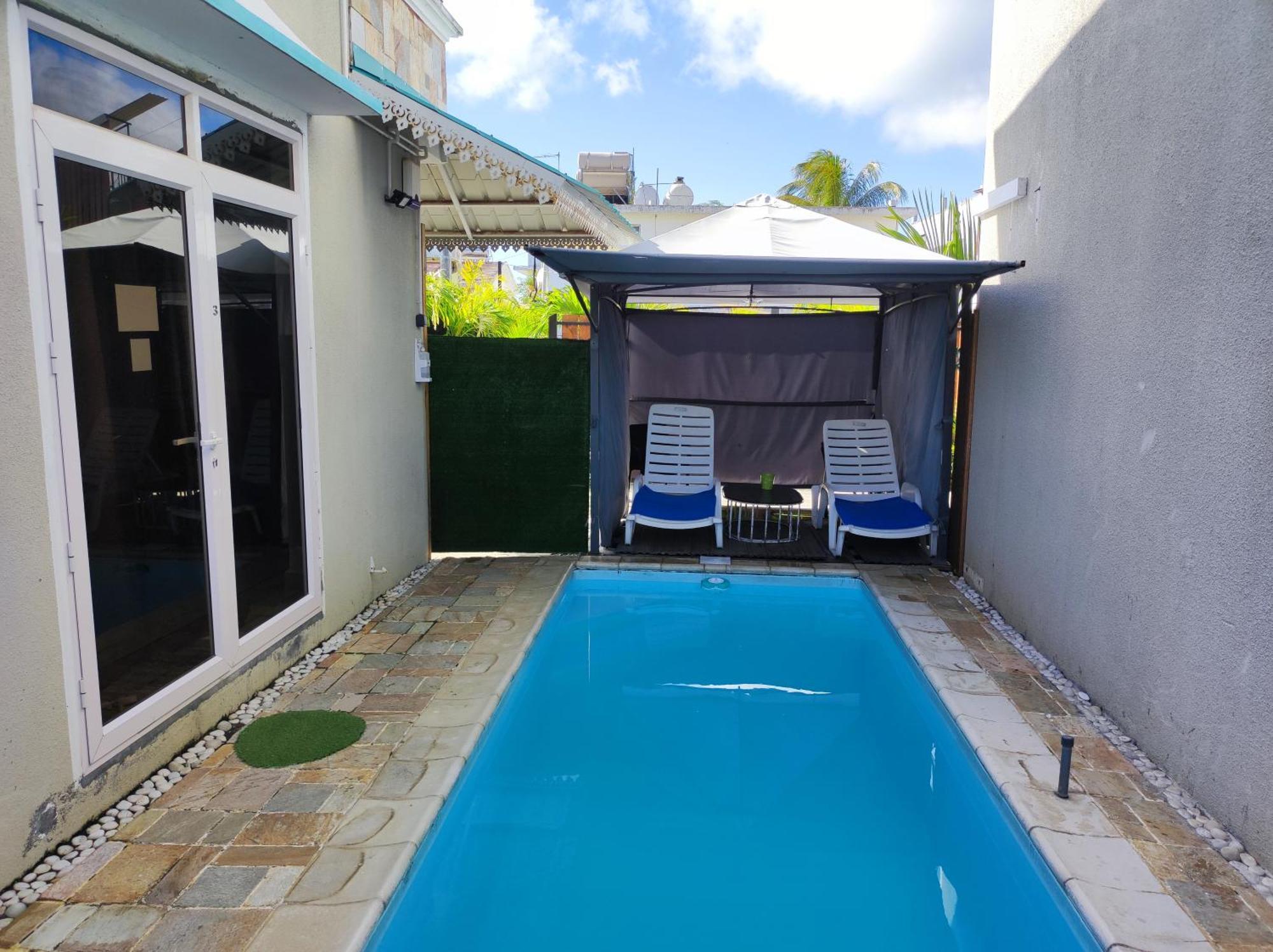 Piscines Privees Et Chauffees, Private Heated Pools Villa Grand Baie Exteriör bild